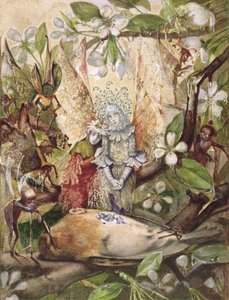コックロビンの死 作： John Anster Fitzgerald